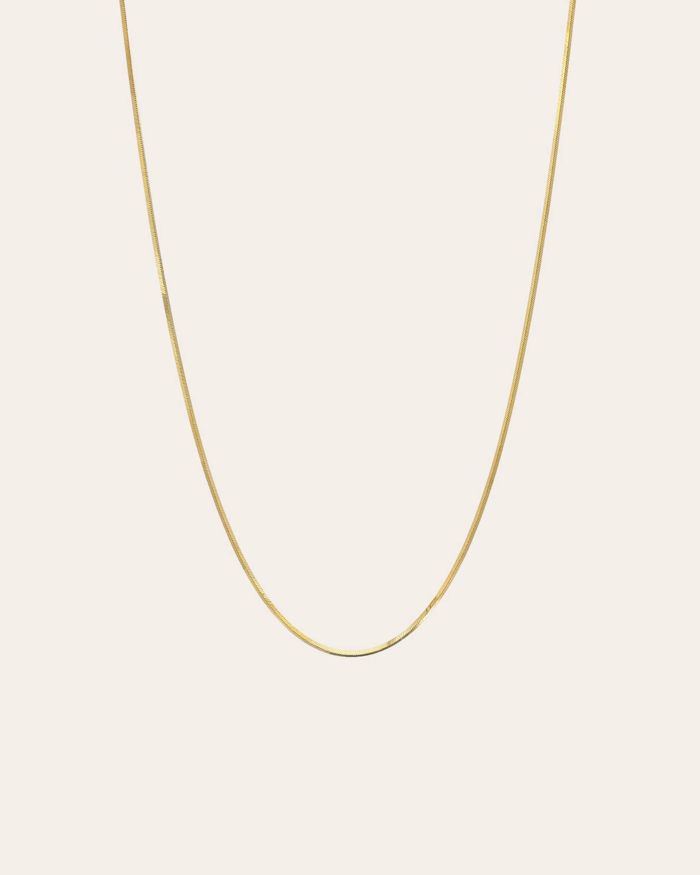 14k Gold Snake Chain Necklace