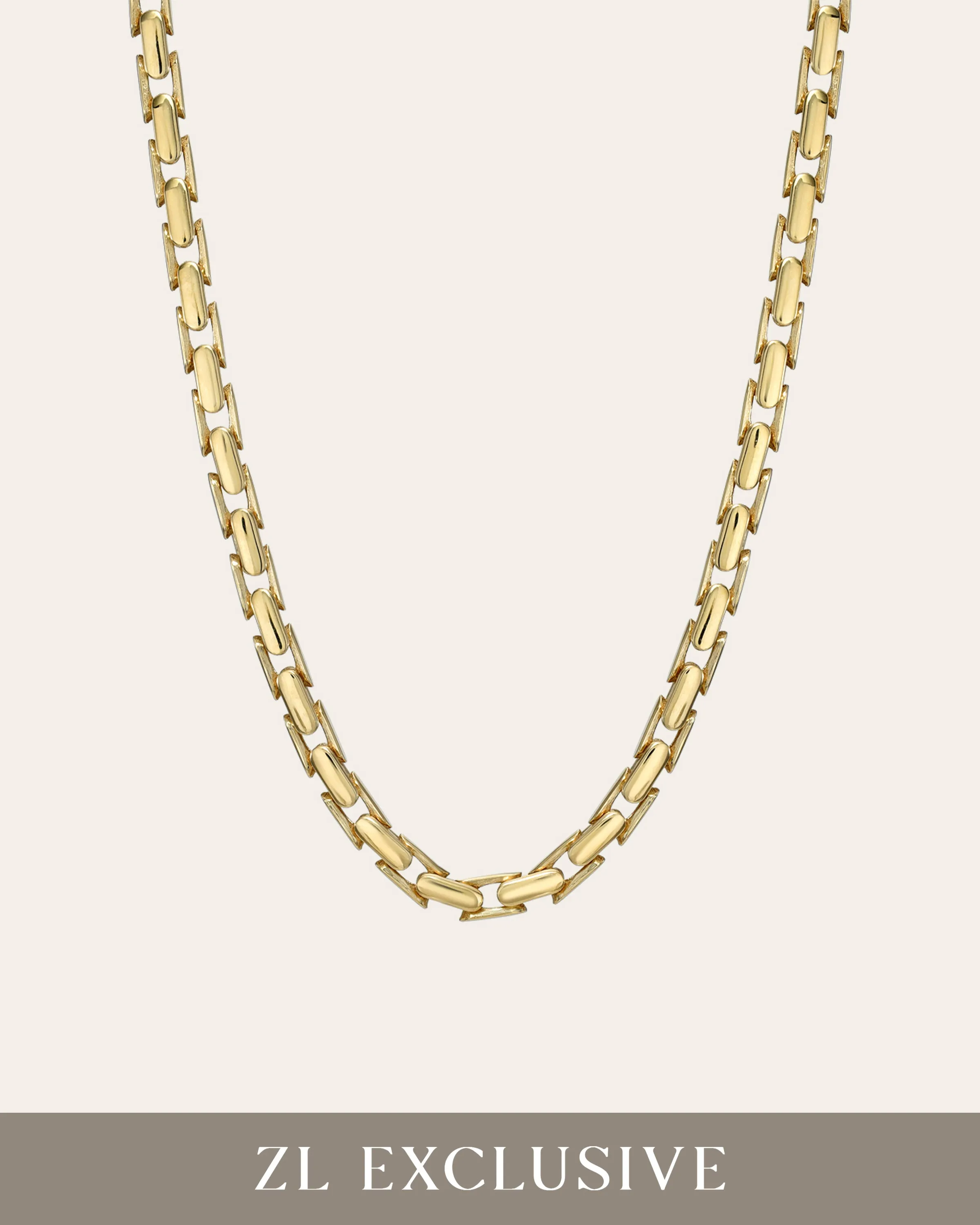 14K Gold Venetian Chain Necklace