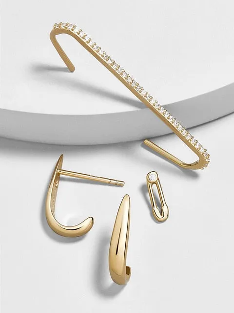 5 Pair/set 2019 Brincos Female Rhinestone Huggie Earrings Set Amazing Price Gold Small Stud Earring for Women Fashion Jewelry