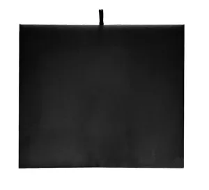 6 3/4" x 7 3/4" Black Velvet Padded Display Pad (2-Pack)