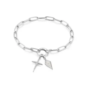 Ania Haie Pop Charms Silver Reflections Charm Bracelet