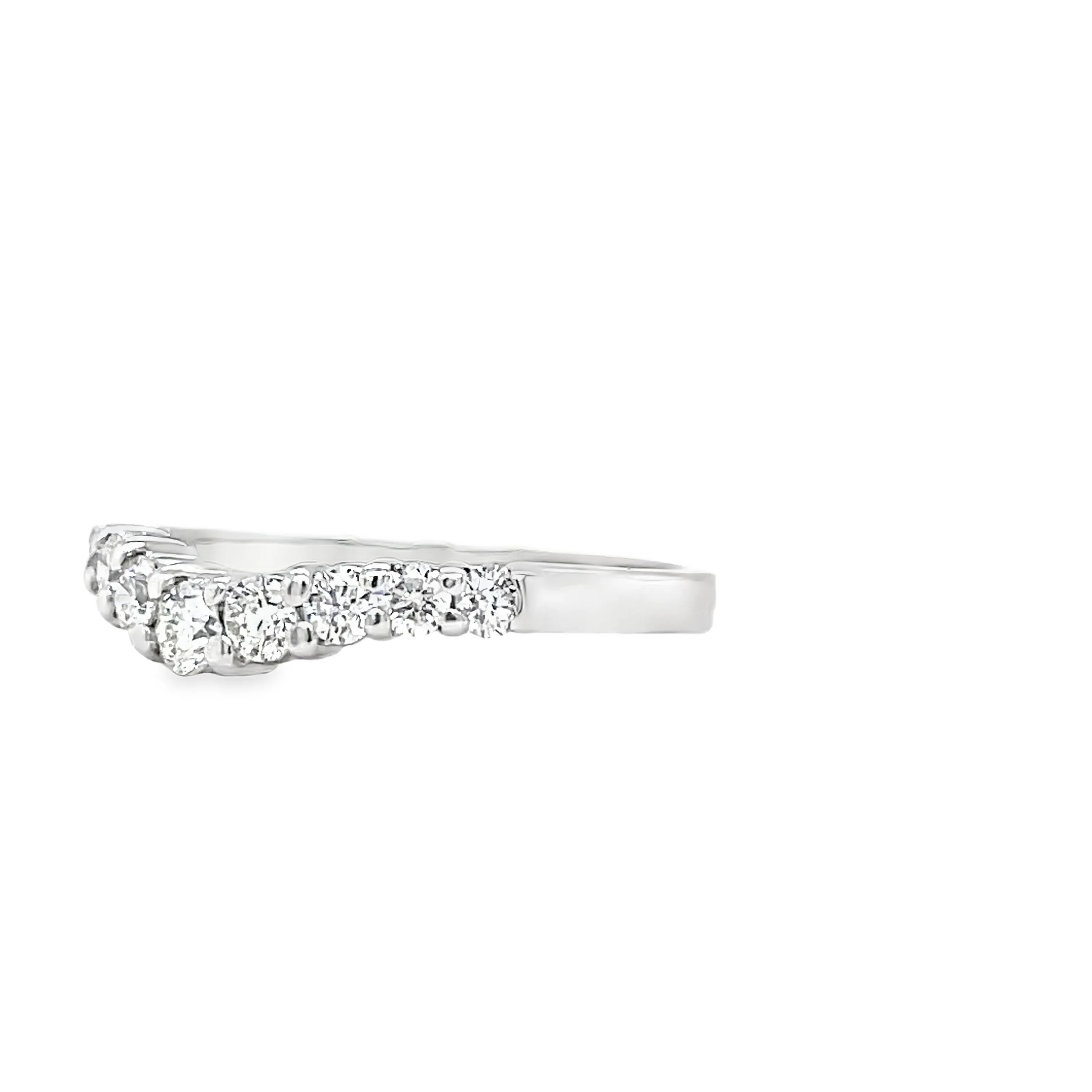 Anniversary Diamond V- Shape Ring 0.55 cts