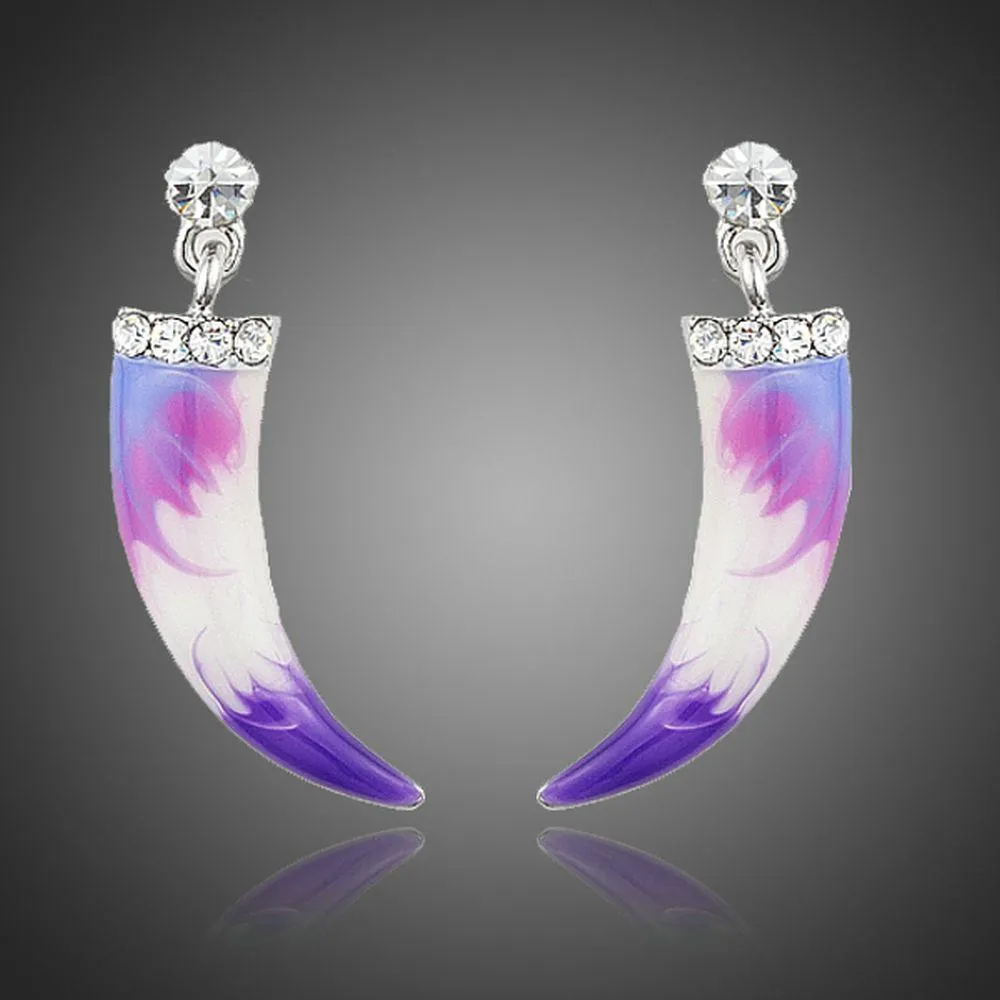 Artistic Kirpan Drop Earrings