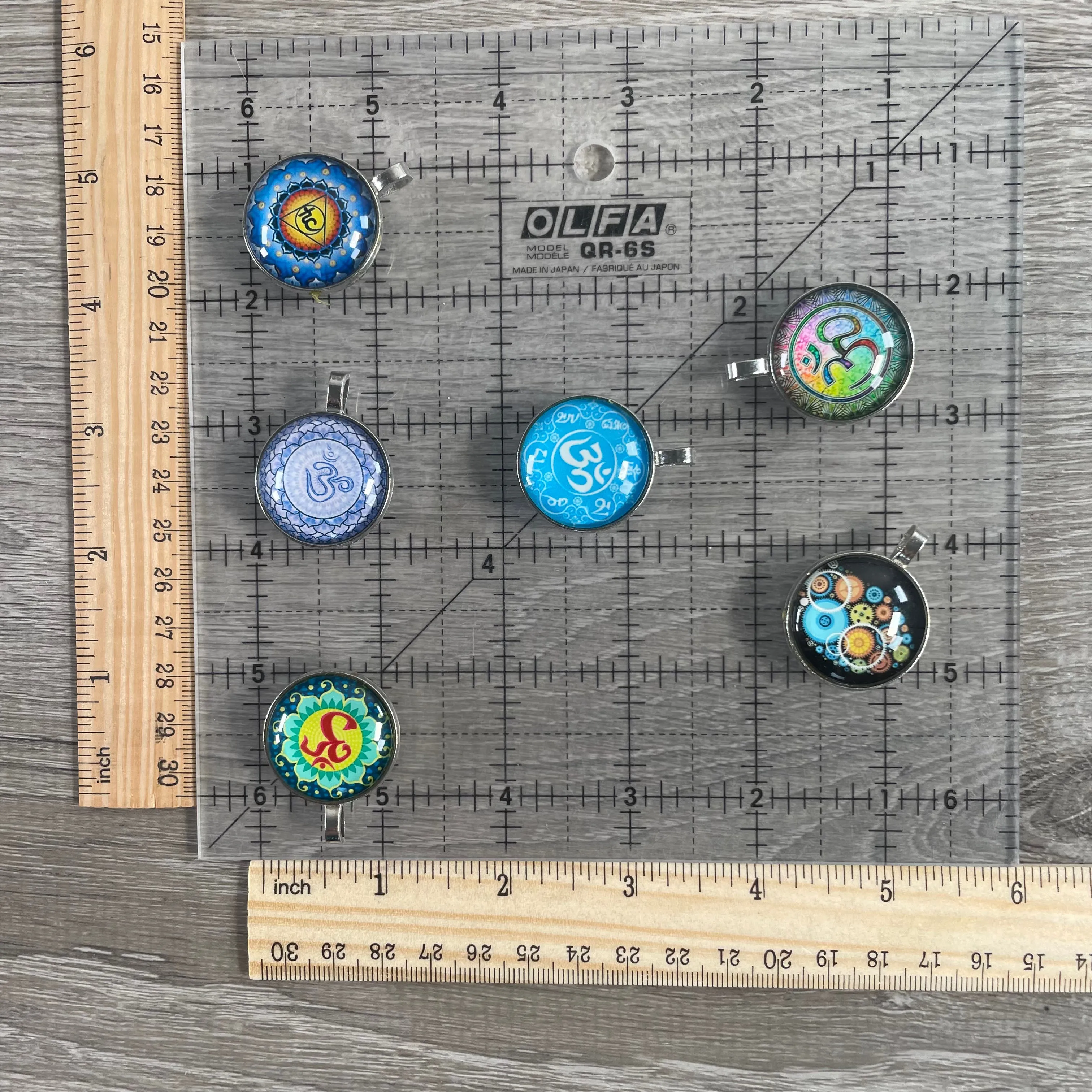 Assorted Boho Glass Pendants – Unique Jewelry Supplies