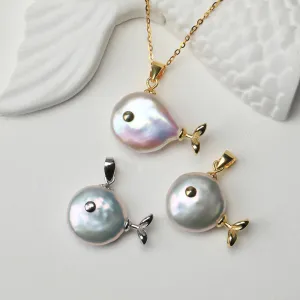 Baroque Pearl Fish Necklaces