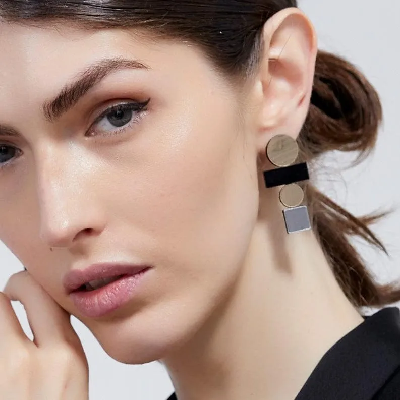Bauhaus Earrings Large