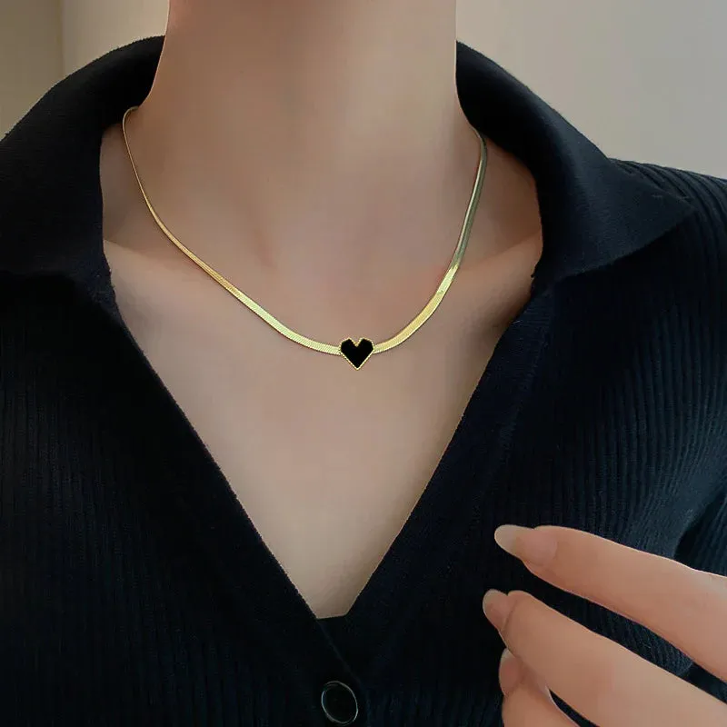 Black Heart Pendant