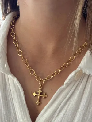 Bold Cross Necklace