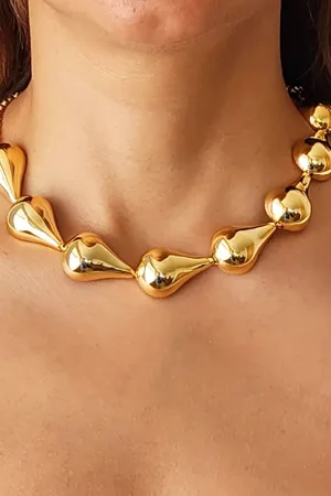 Bold Gold Mini Choker