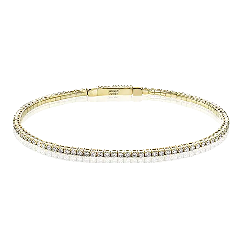 Bracelet in 18K Gold with Diamonds LB2400-Y_WHITE_18K_X_YELLOW