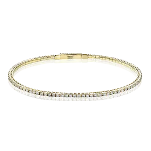 Bracelet in 18K Gold with Diamonds LB2400-Y_WHITE_18K_X_YELLOW
