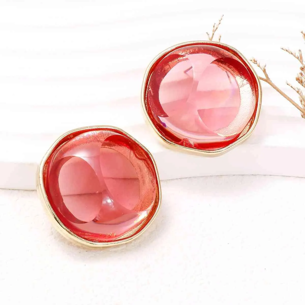 Chic Geometric Rhinestones Earrings
