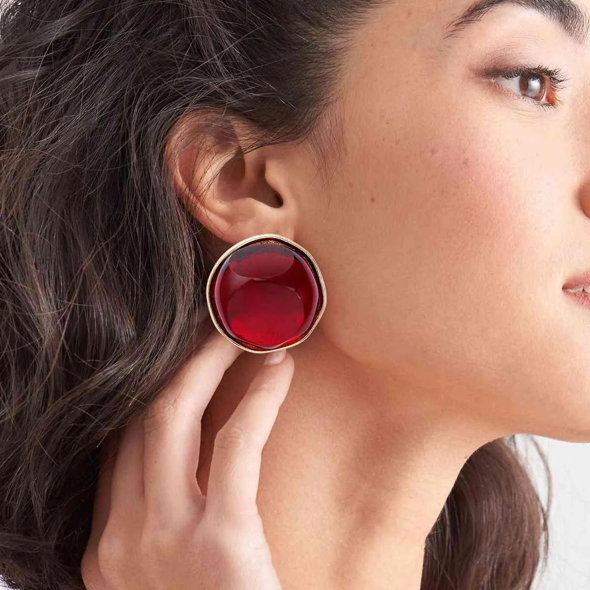 Chic Geometric Rhinestones Earrings