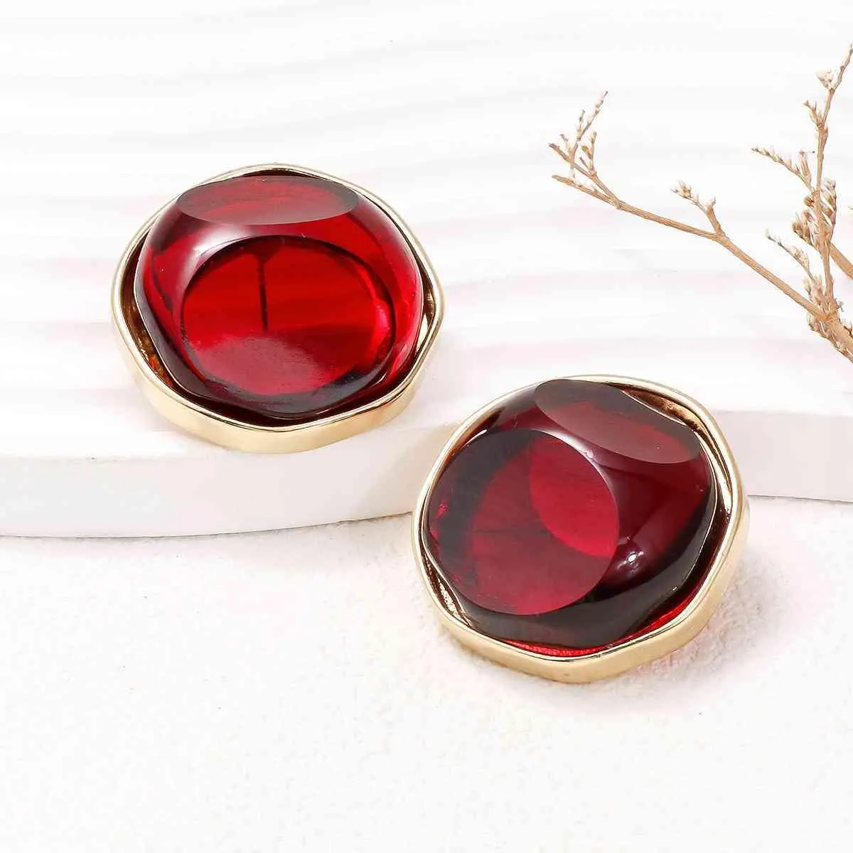 Chic Geometric Rhinestones Earrings