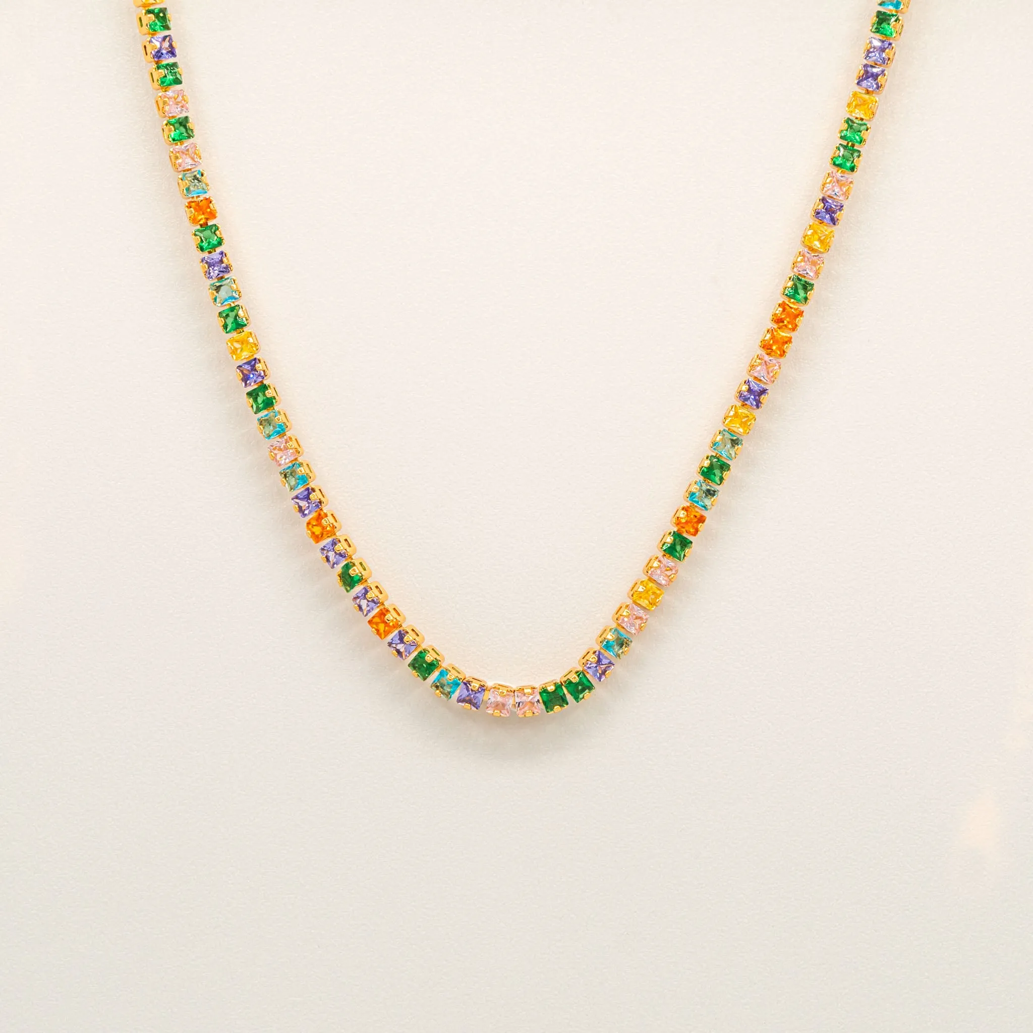 Colorful Gem Necklace