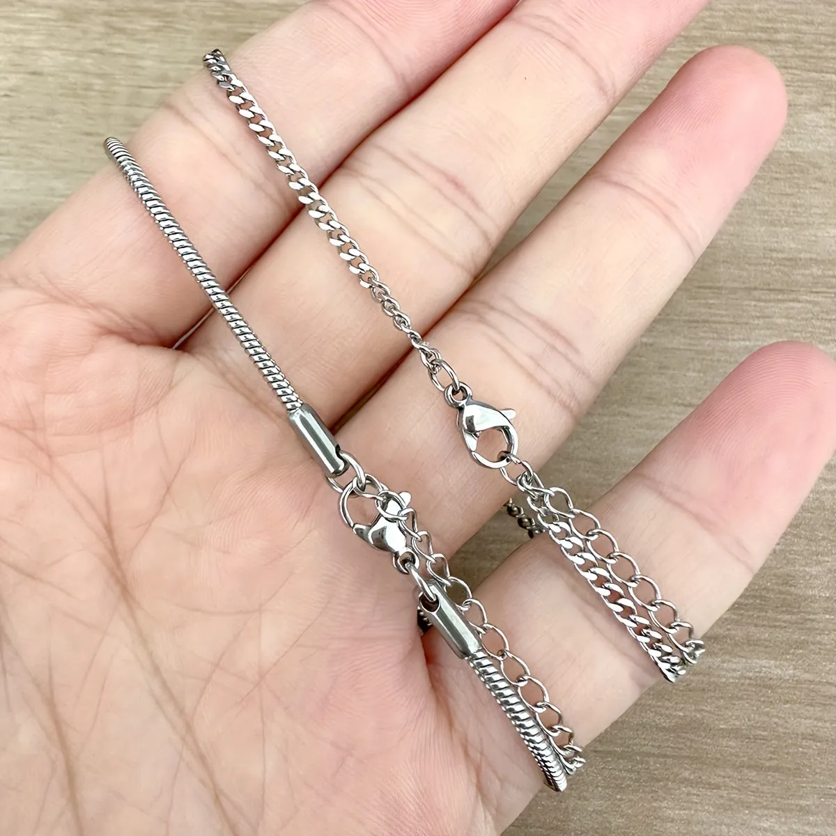 Columbus | Pair of Silver Bracelets