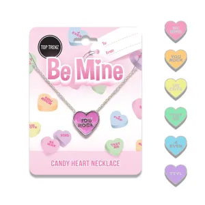 Conversation Heart Necklace
