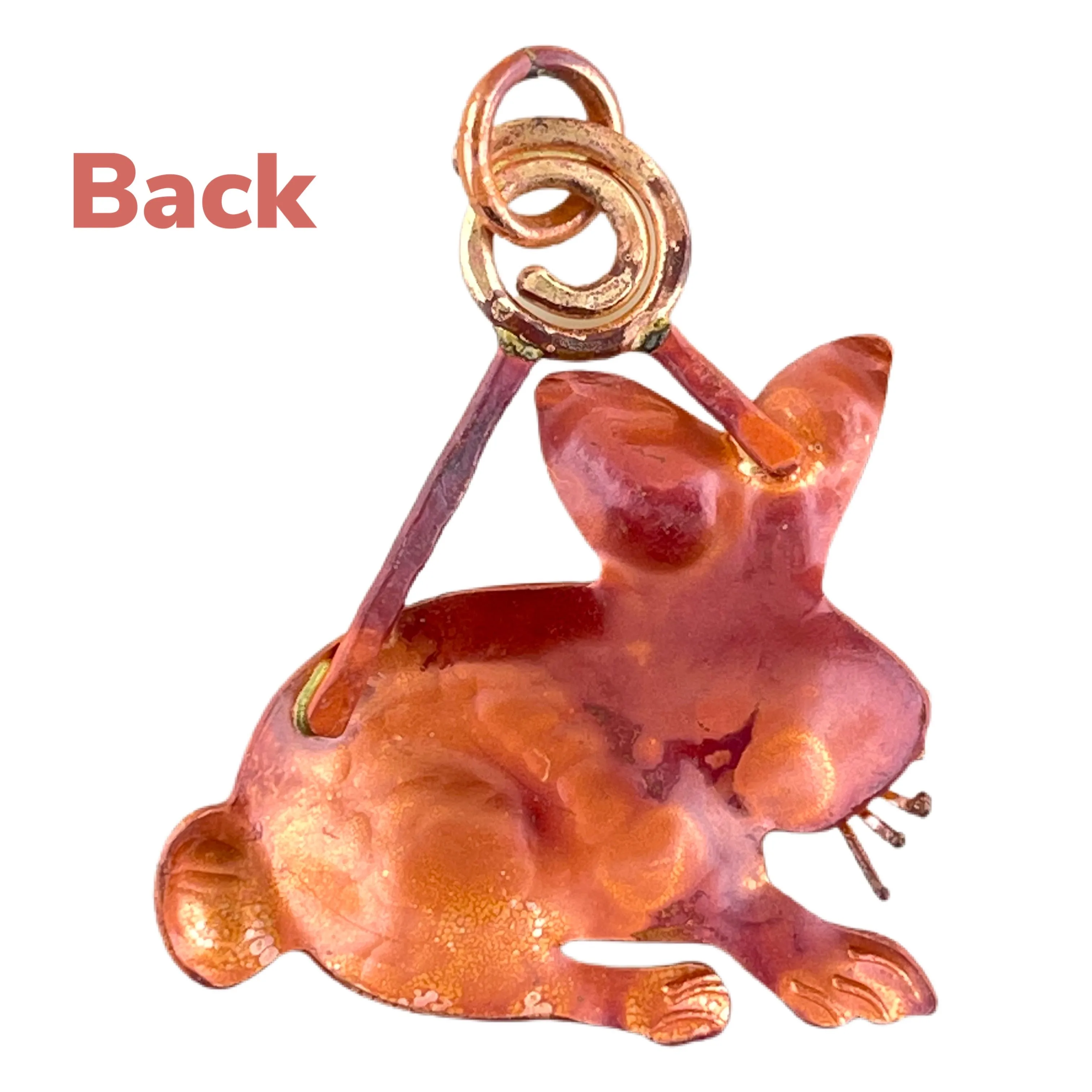 Cotton Tail Rabbit Pendant