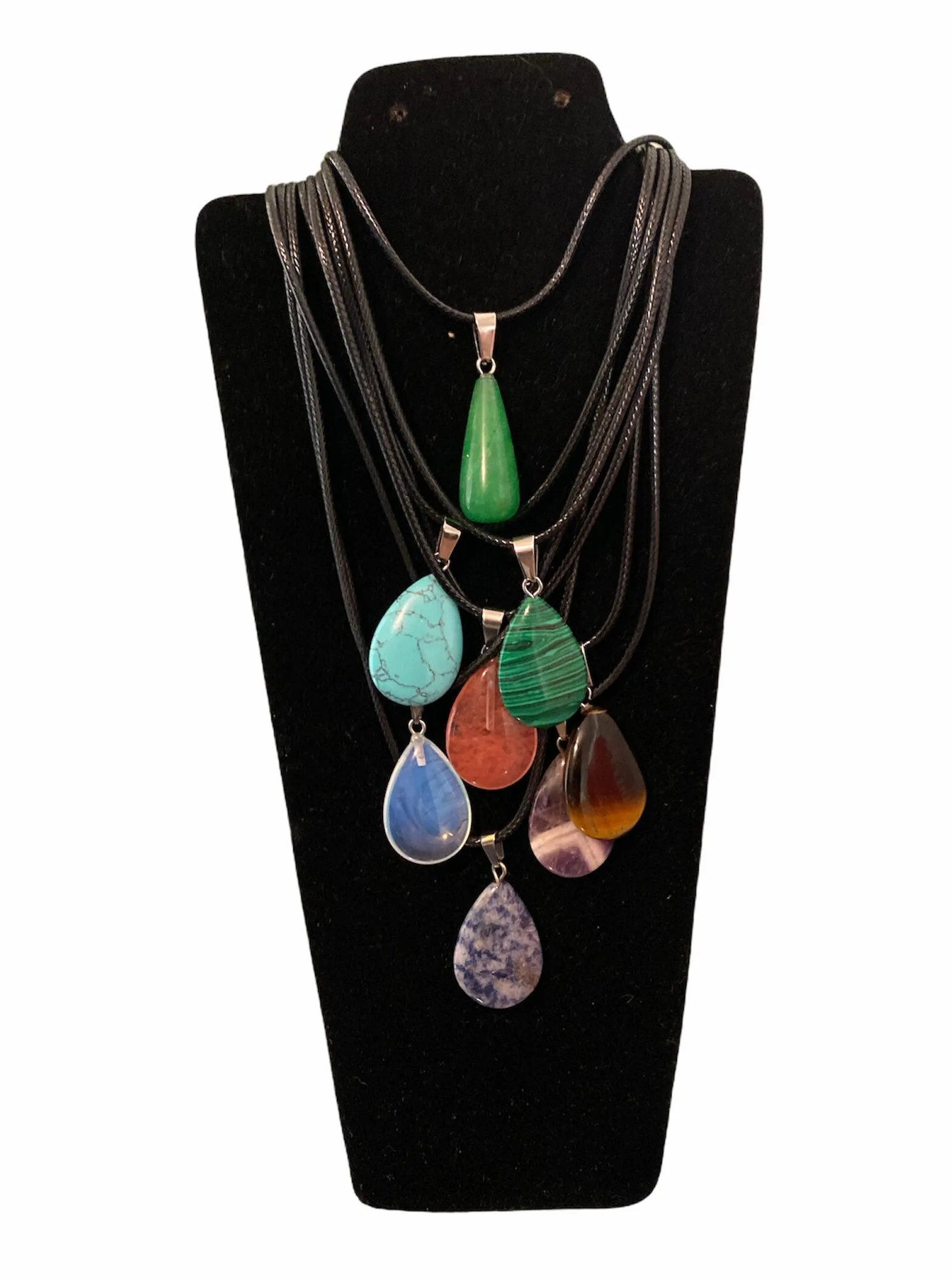 Crystal Necklace | Healing Crystal Stone Necklace | Random Crystal