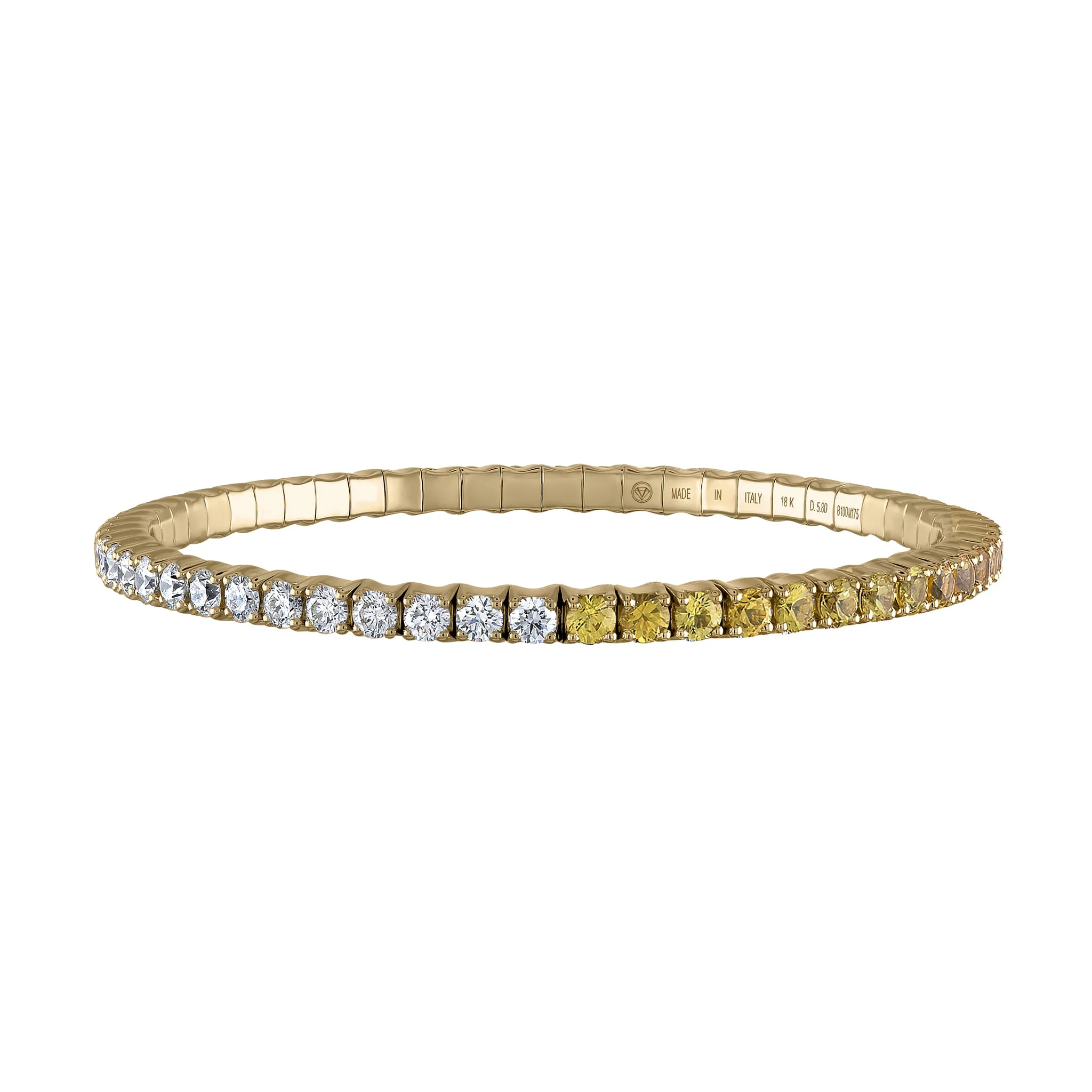 Diamonds & Yellow Sapphires · Duet Bracelets