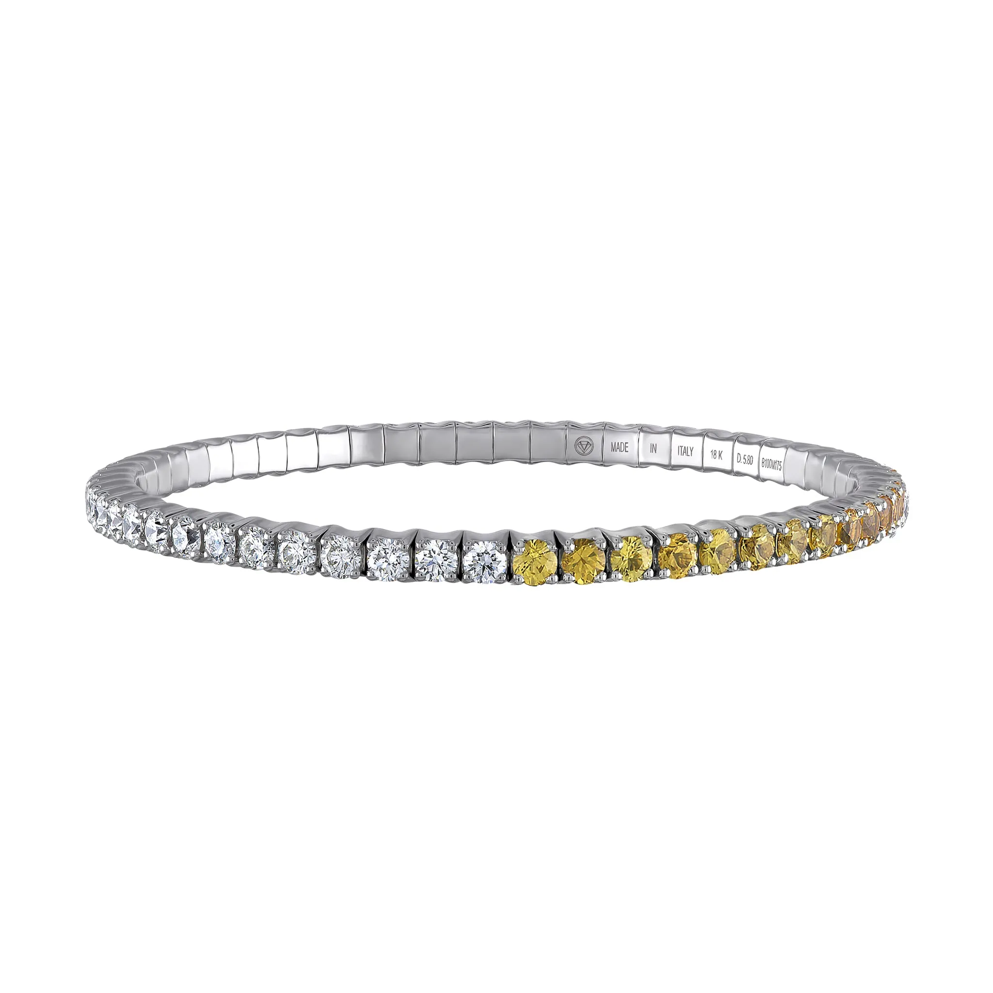 Diamonds & Yellow Sapphires · Duet Bracelets