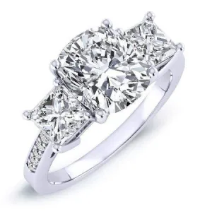 Dietes - GIA Natural Cushion Diamond Engagement Ring