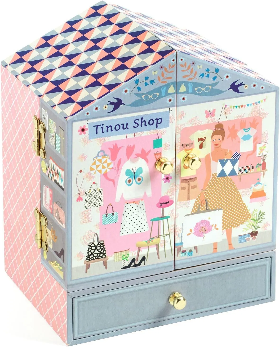 Djeco Tinou Shop Treasure Box
