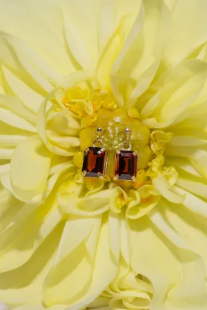 Earrings Luna Lights Garnet