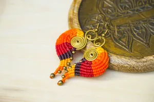Ember Spiri Micro Macrame Boho Earrings