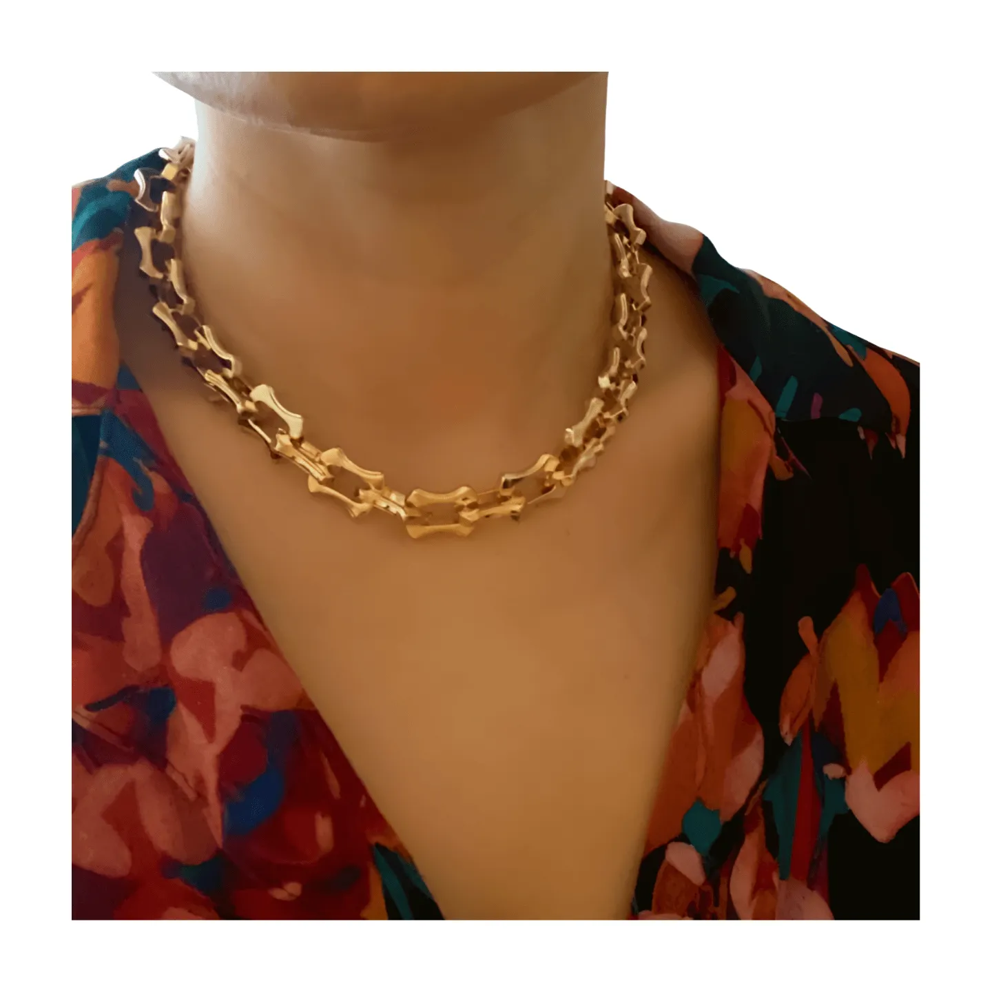 Exquisite Bold Chain Necklace