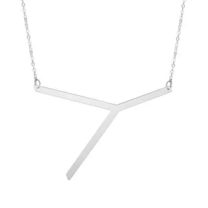 Extra Large Initial Necklace