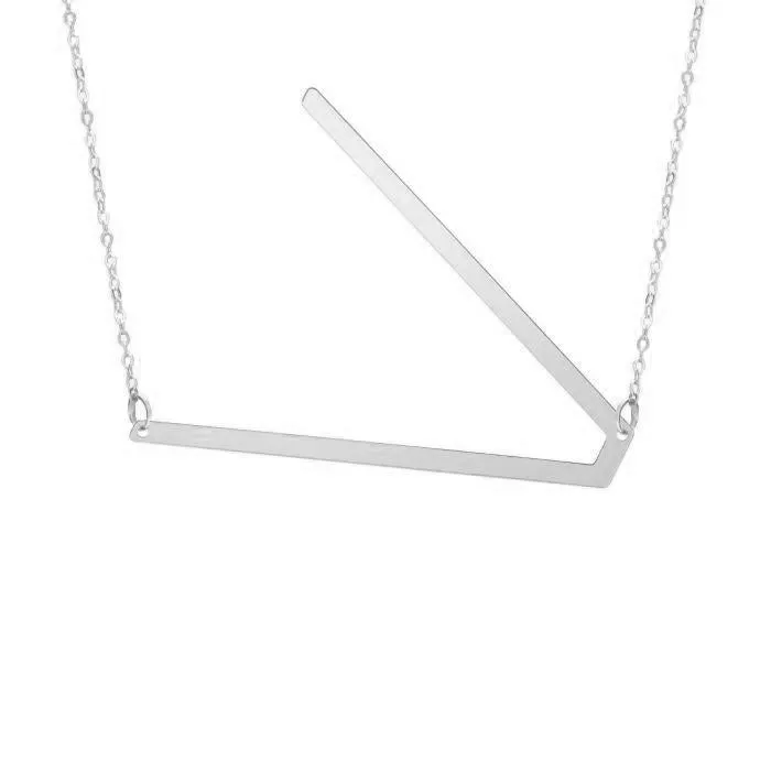 Extra Large Initial Necklace