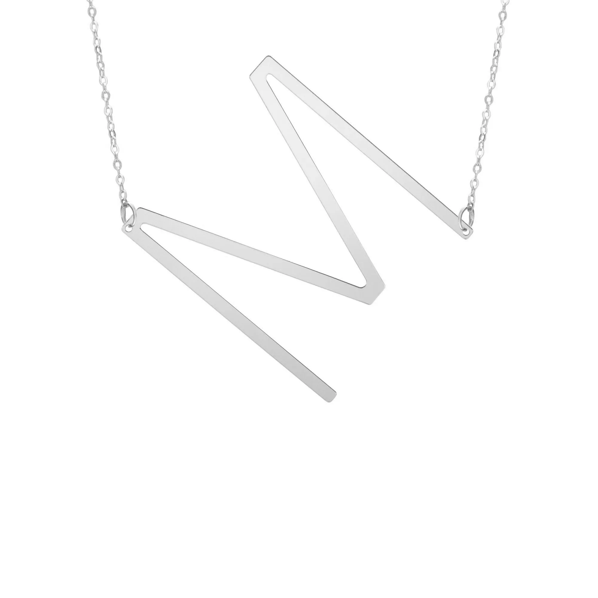 Extra Large Initial Necklace