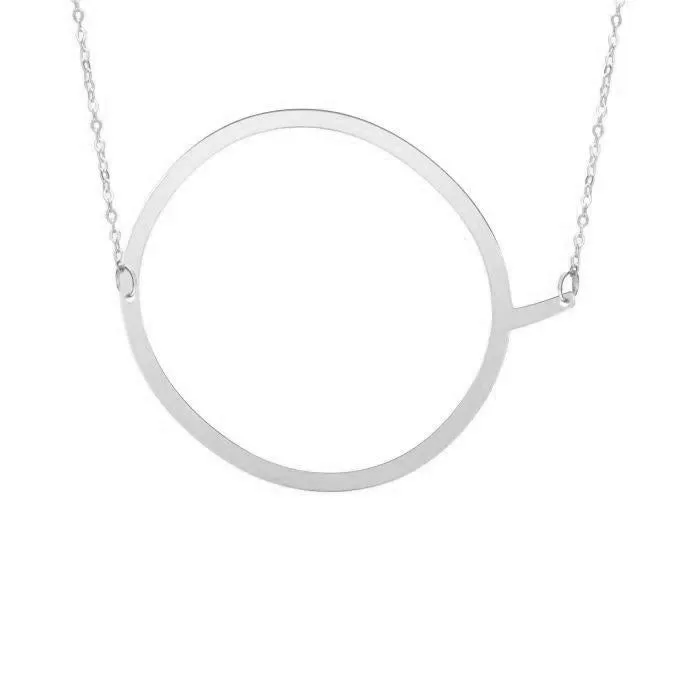 Extra Large Initial Necklace