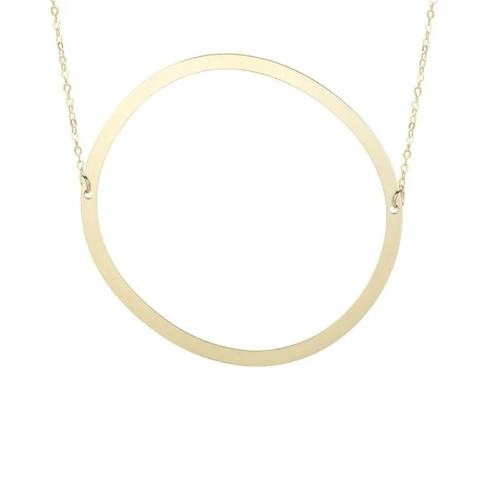 Extra Large Initial Necklace