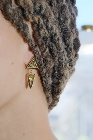 Eyes Everywhere Statement Earrings