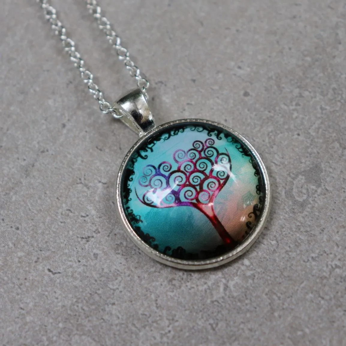 Family Tree Pendant Necklace - Various Styles