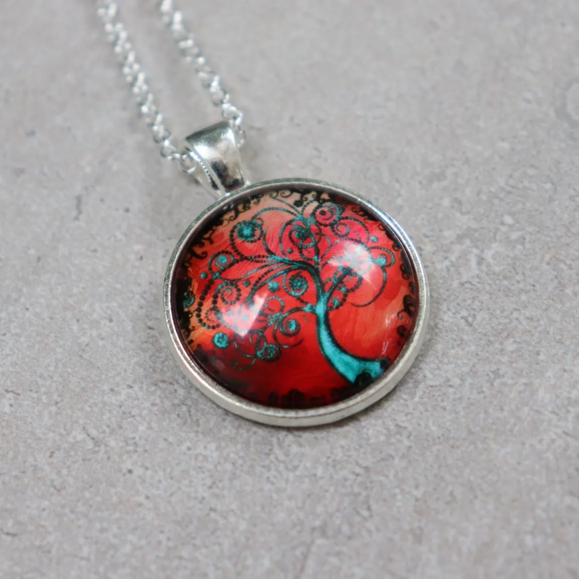 Family Tree Pendant Necklace - Various Styles