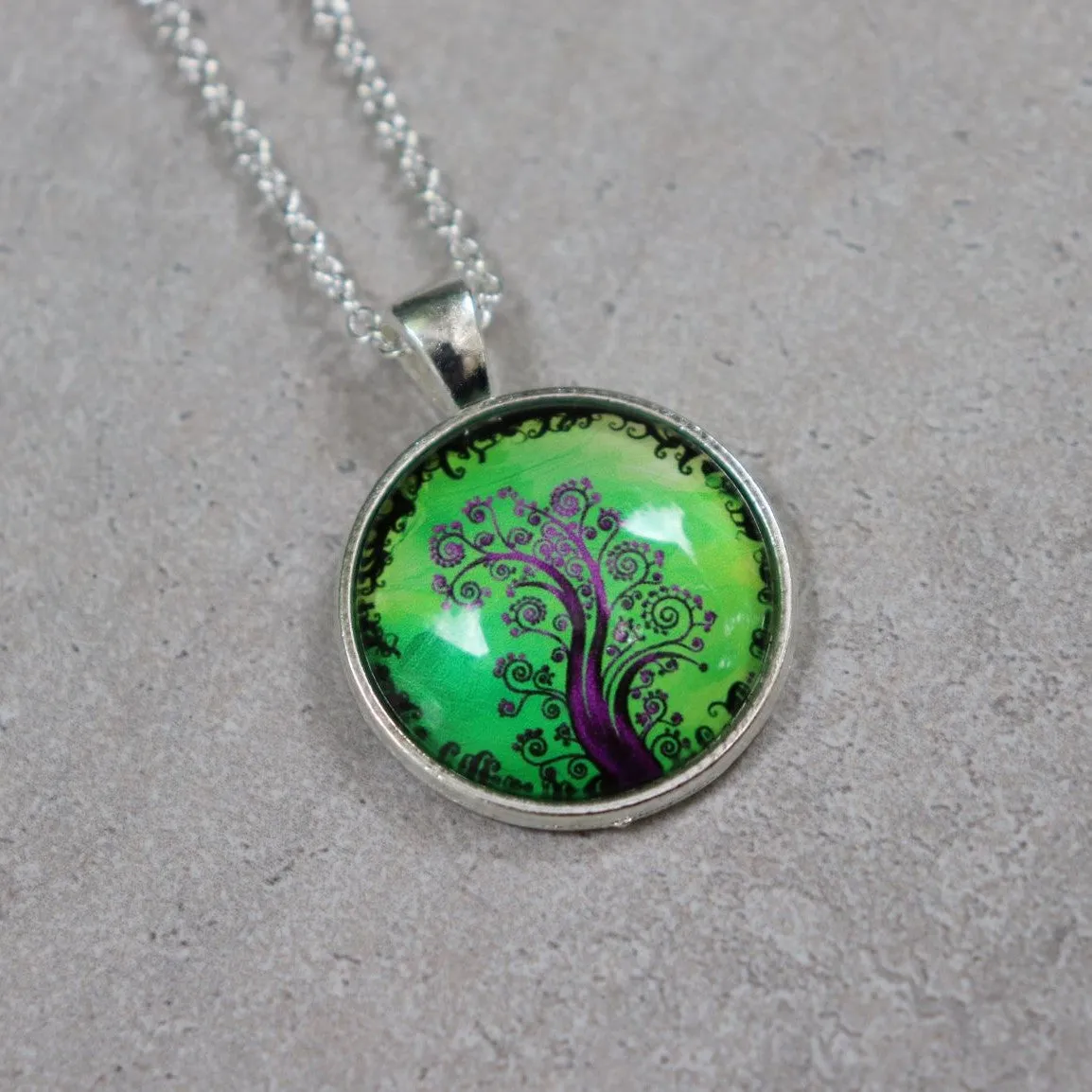Family Tree Pendant Necklace - Various Styles