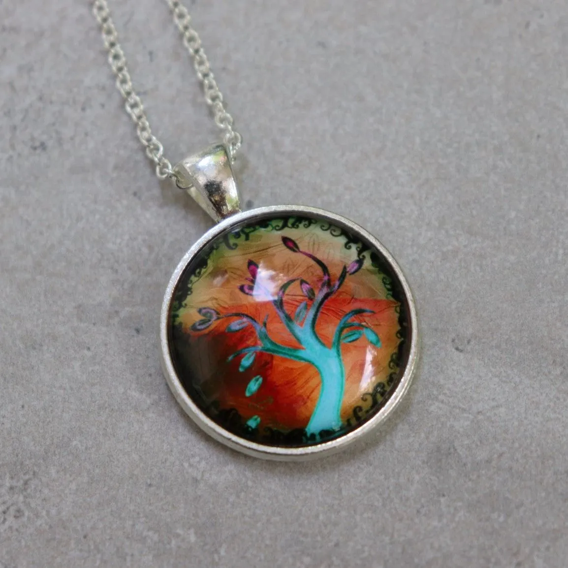 Family Tree Pendant Necklace - Various Styles