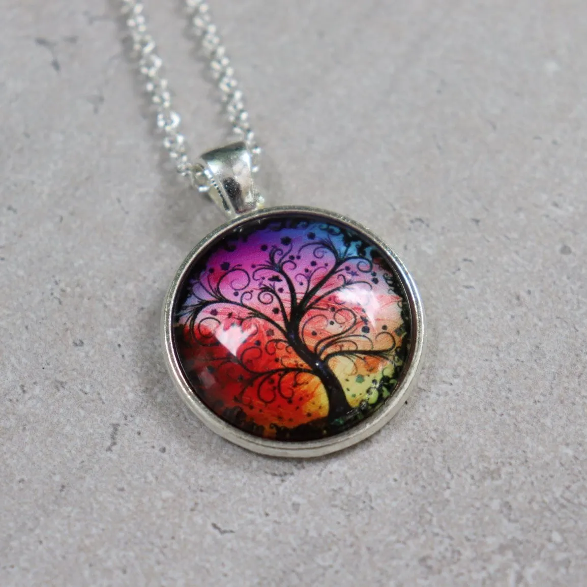 Family Tree Pendant Necklace - Various Styles