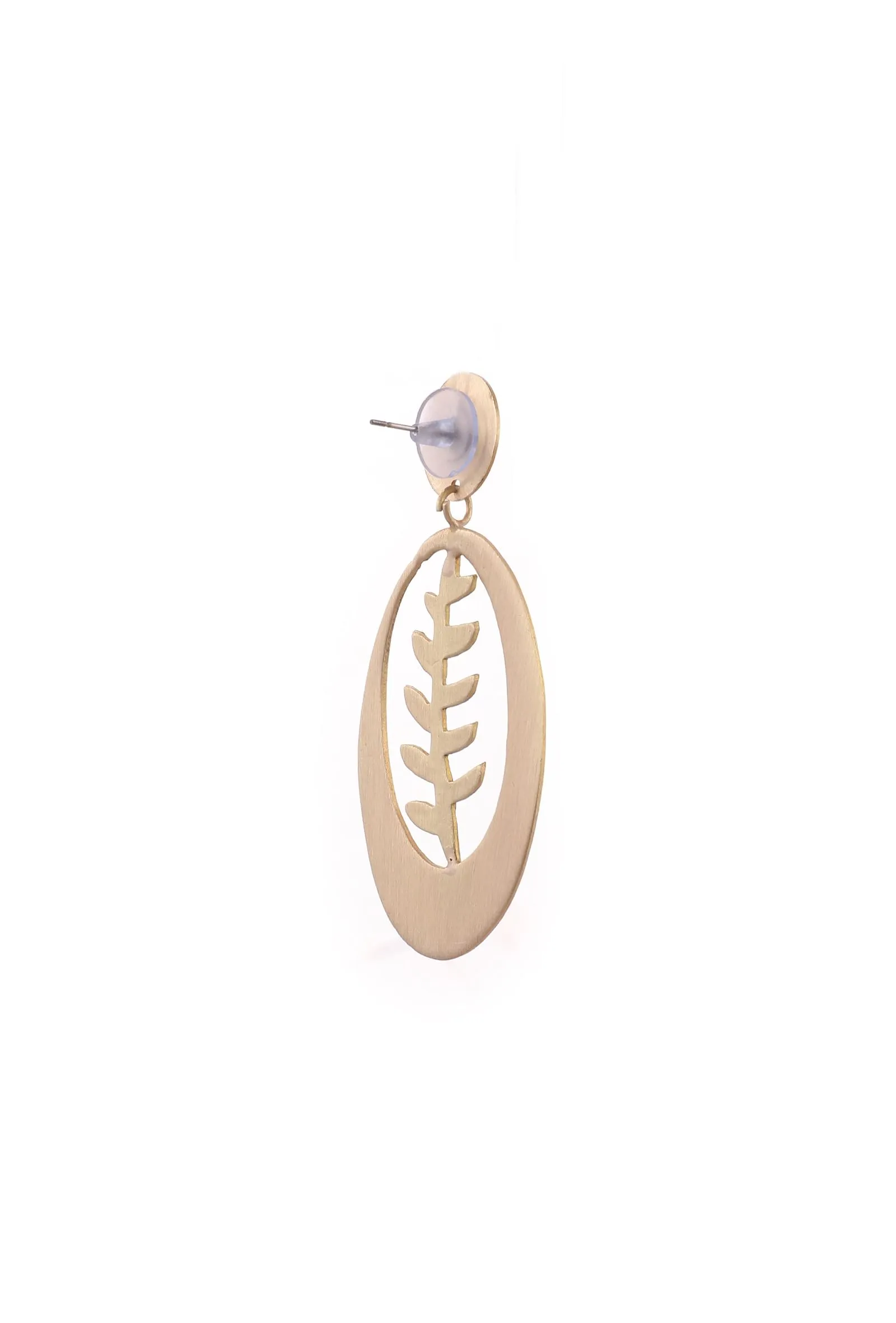 Floret Brass Earrings