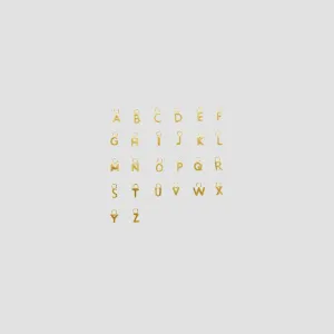 forEVER Pendant Solid Gold Letter