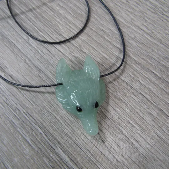 Fox Head Gemstone Pendants – Unique Animal Jewelry