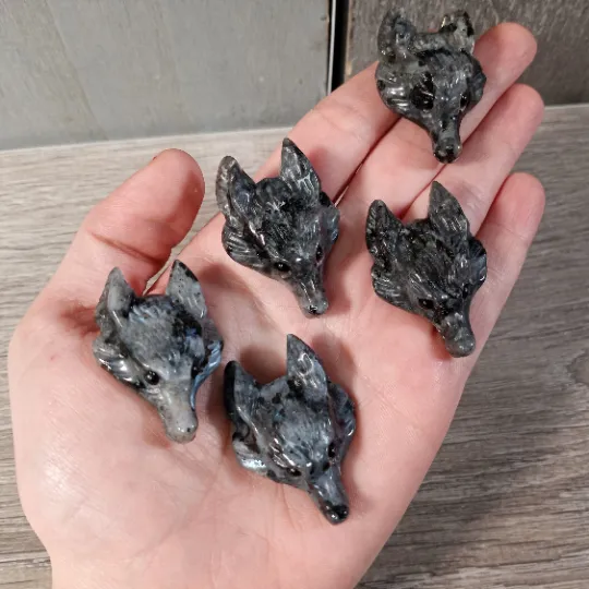 Fox Head Gemstone Pendants – Unique Animal Jewelry