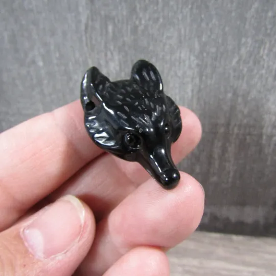 Fox Head Gemstone Pendants – Unique Animal Jewelry