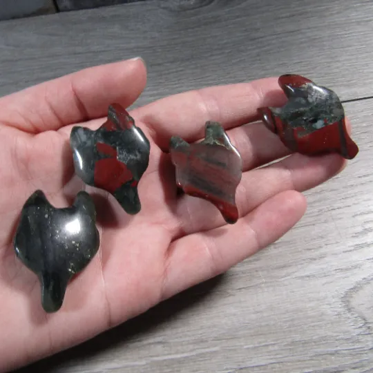 Fox Head Gemstone Pendants – Unique Animal Jewelry