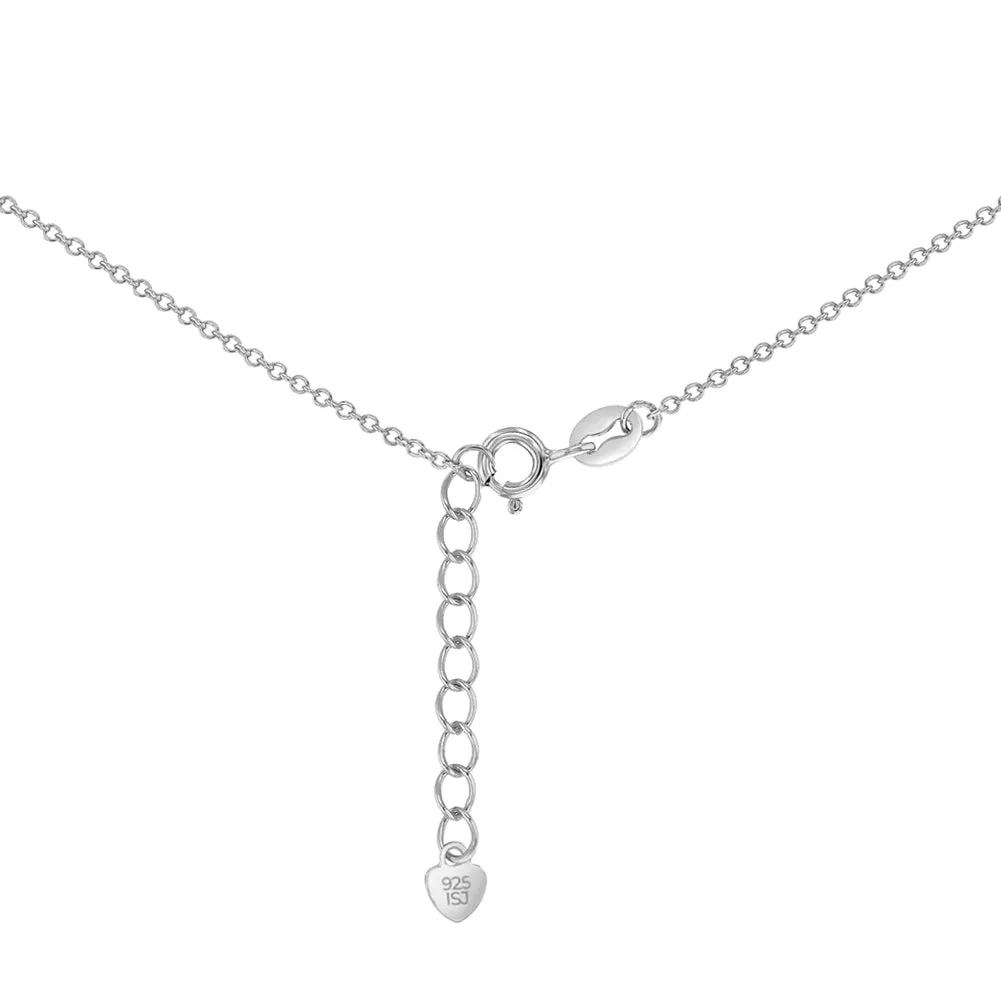 Frolic Custom Name Women's Necklace - Sterling Silver