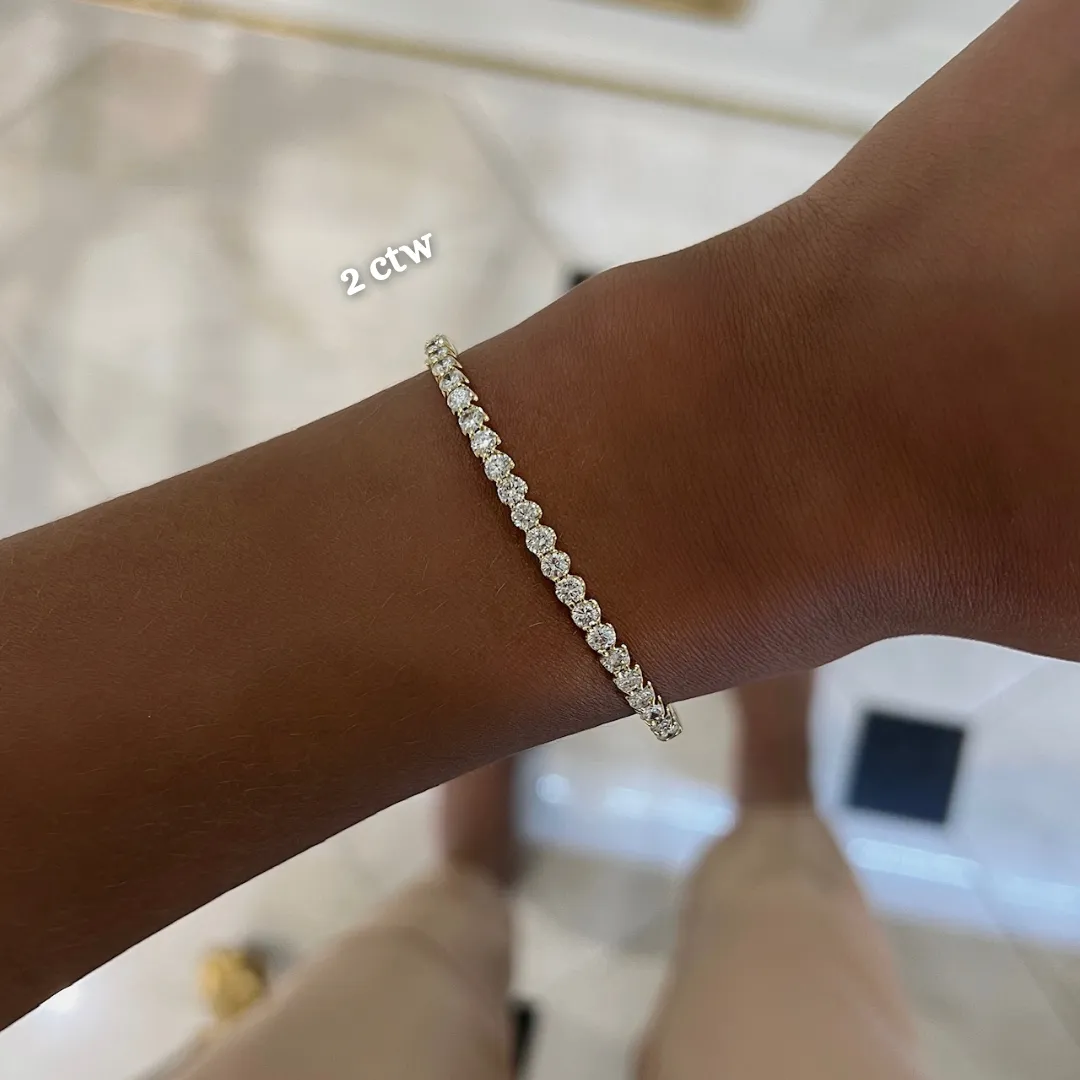 Georgie Diamond Bangle Bracelets