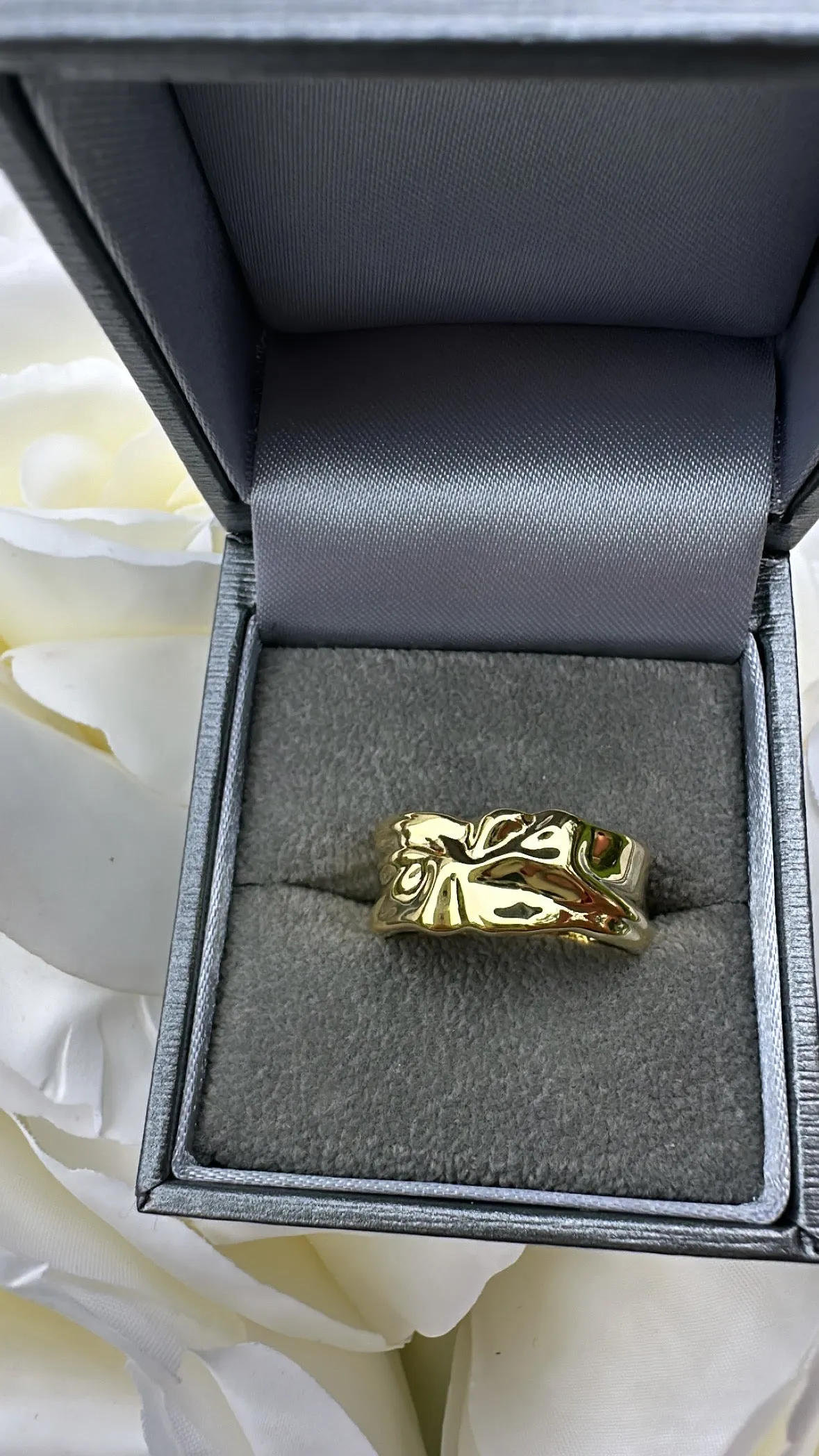 Gold Plated Penelope Ring- Sterling Silver